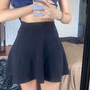Forever21 black skater skirt